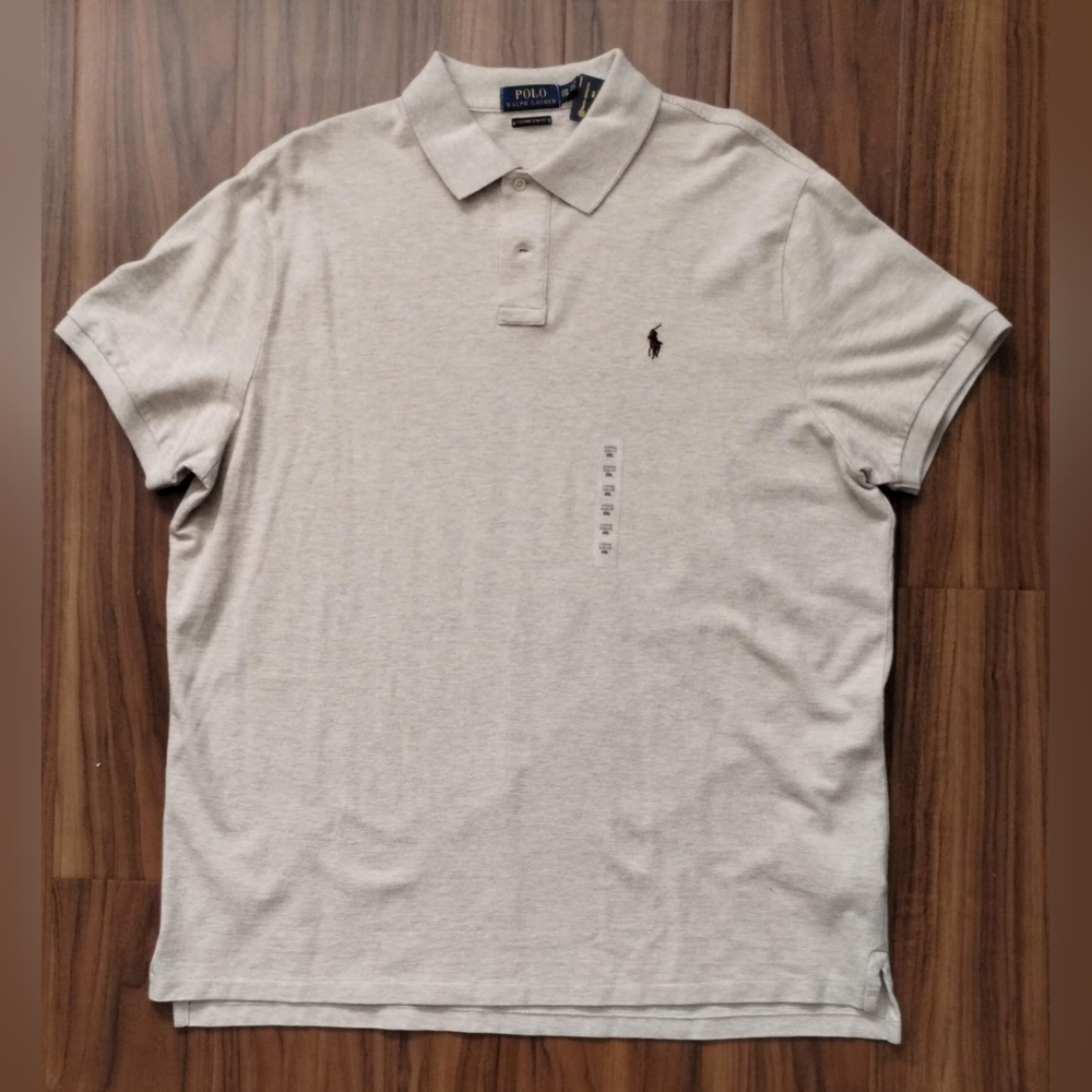 Polo Ralph Lauren Gray Polo Shirt NWT